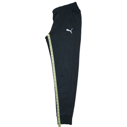 Puma Men’s Black Jogger Sweatpants Size L Lightweight Activewear