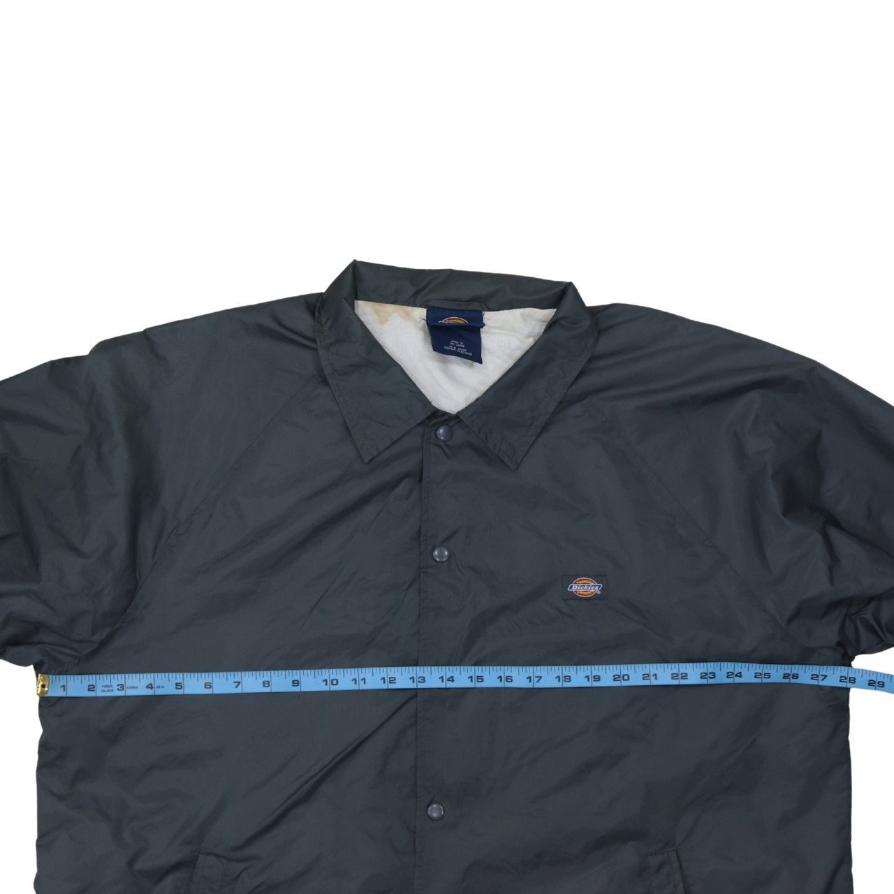 Dickies Men's Black XL Coach Jacket Nylon Lined Casual Workwear