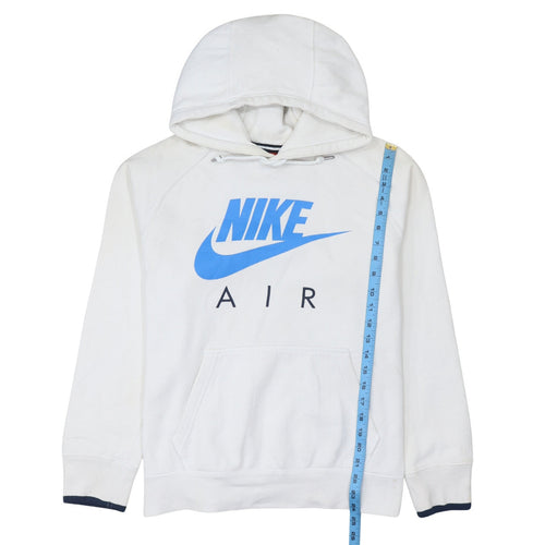 Nike Men’s White Air Pullover Hoodie L Logo Sportswear