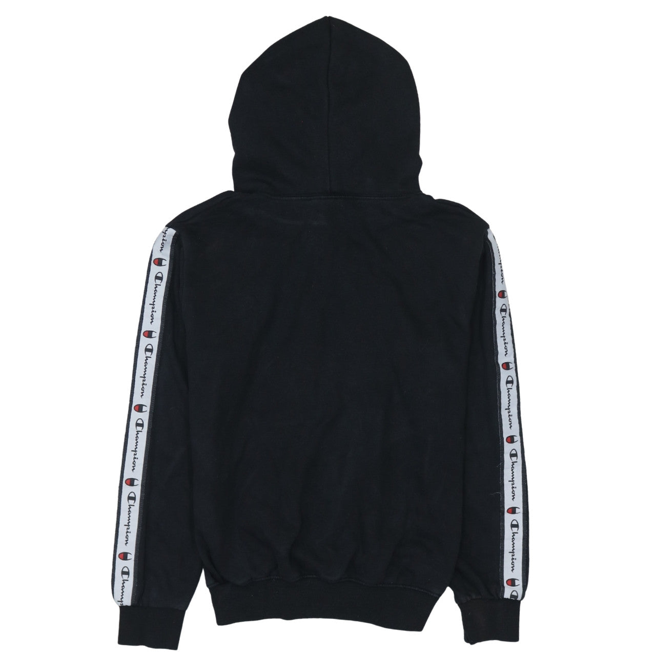 Champion Men's Black Pullover Logo Hoodie Size M