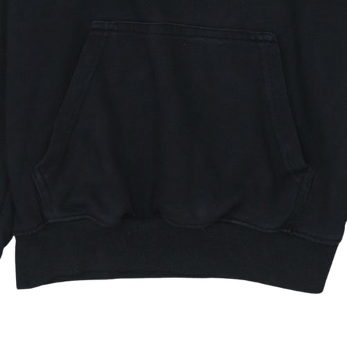 Champion Men's Black Pullover Logo Hoodie Size M