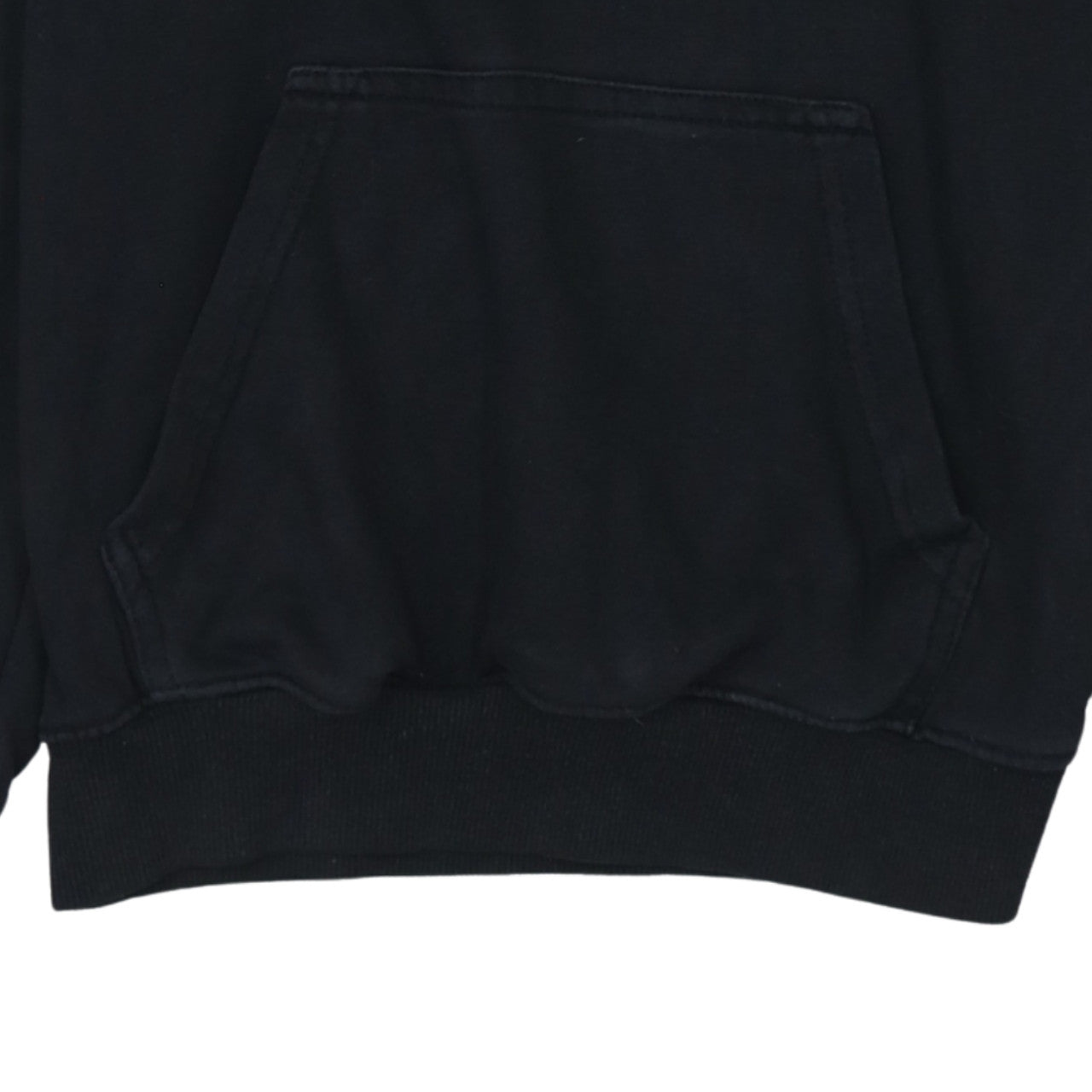 Champion Men's Black Pullover Logo Hoodie Size M