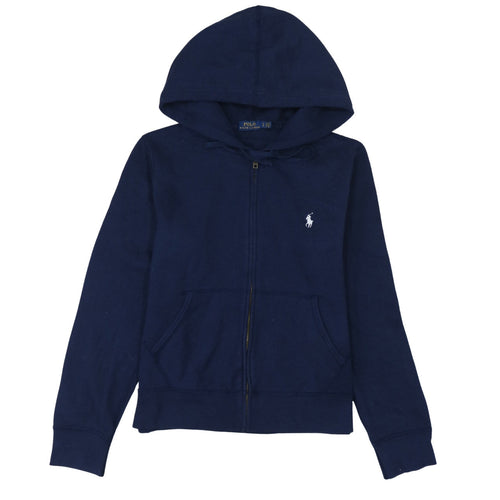 Polo Ralph Lauren Men's Blue Full Zip Hoodie Size L