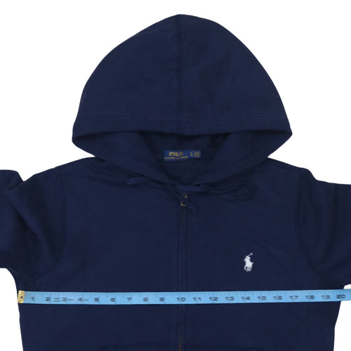Polo Ralph Lauren Men's Blue Full Zip Hoodie Size L