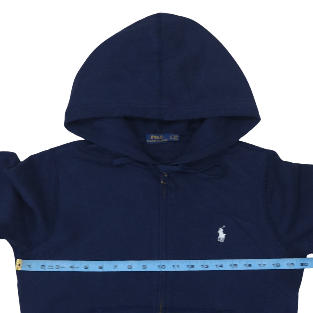 Polo Ralph Lauren Men's Blue Full Zip Hoodie Size L