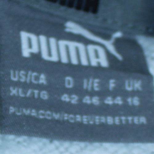 Puma Womens Grey Logo Pullover Hoodie Size 16 XL