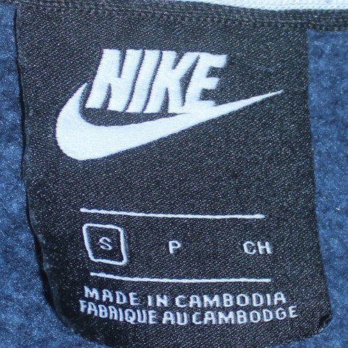Nike Men's Blue Air Logo Crew Neck Pullover Sweatshirt Size S