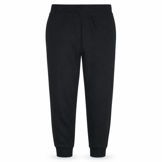 Front view of Champion Men's Black Jogger Sweatpants M Fleece Regular Fit