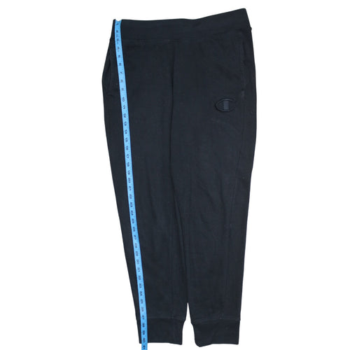 Champion Men's Black Jogger Sweatpants M Fleece Regular Fit
