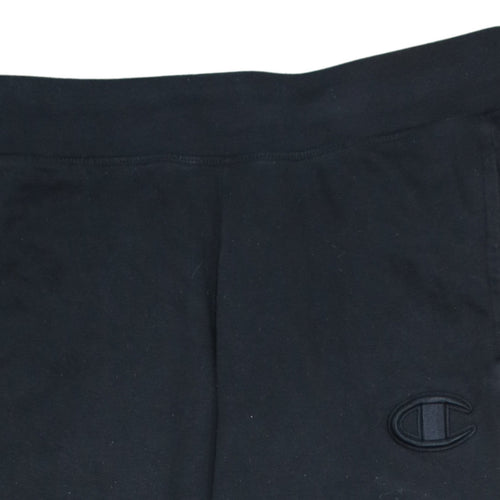 Champion Men's Black Jogger Sweatpants M Fleece Regular Fit