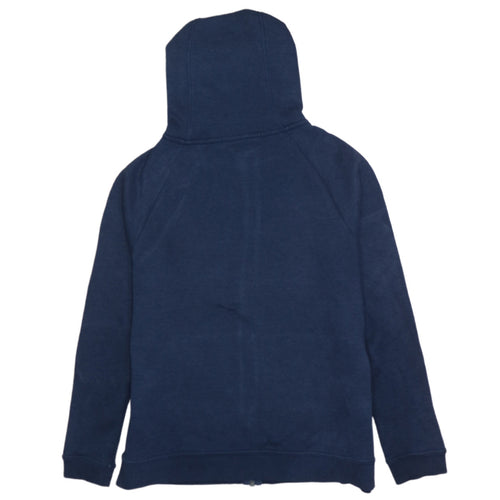Nike Men's Blue Full Zip Hoodie Small Sports Fleece Sweatshirt