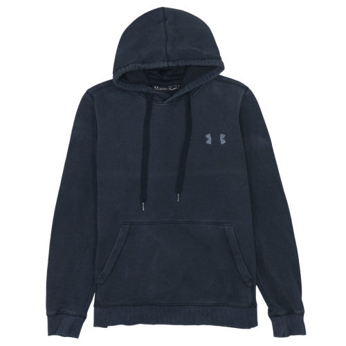 Under Armour Mens Blue Pullover Hoodie Small Athletic Fit Fleece