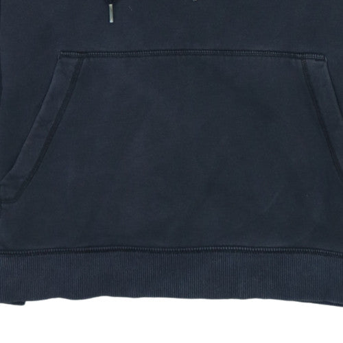 Under Armour Mens Blue Pullover Hoodie Small Athletic Fit Fleece
