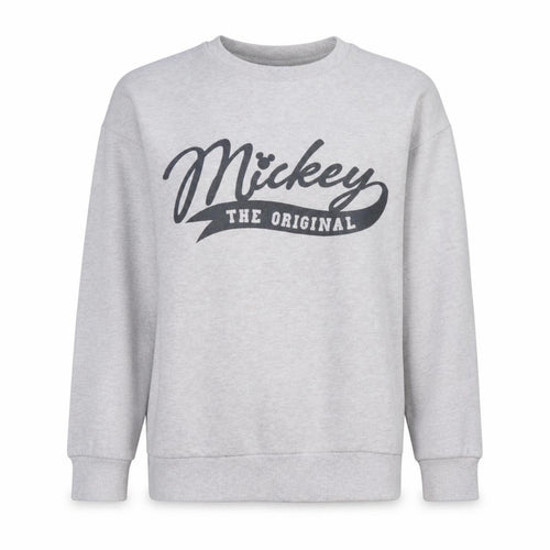 Disney Women Grey Mickey The Original Sweatshirt UK 12