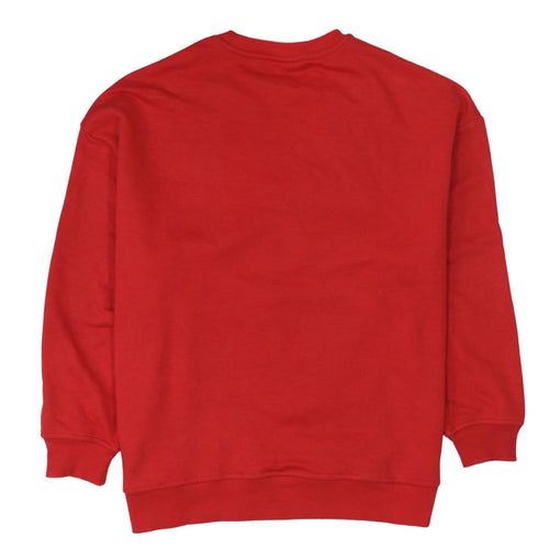 Primark Disney Women's Red Mickey Mouse Sweatshirt Size S 10/12