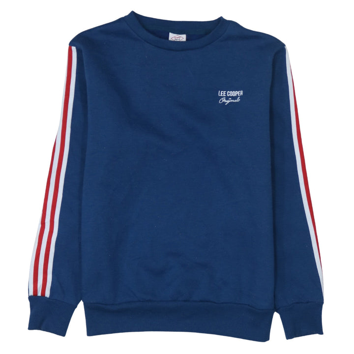 Lee Cooper Women Blue Crew Neck Long Sleeve Sweatshirt UK 12