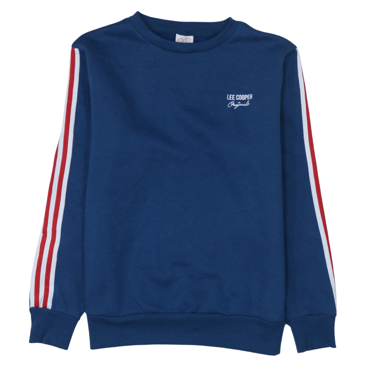 Lee Cooper Women Blue Crew Neck Long Sleeve Sweatshirt UK 12