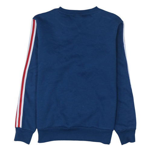 Lee Cooper Women Blue Crew Neck Long Sleeve Sweatshirt UK 12