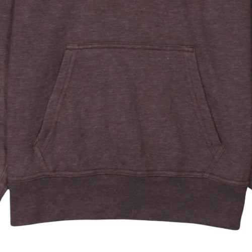 The North Face Men's Brown Pullover Hoodie S Regular Fit
