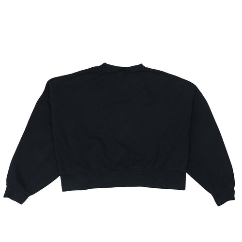 Nike Women Black XL Pullover Sweatshirt Crew Neck Logo Sportswear