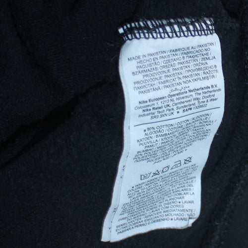 Nike Women Black XL Pullover Sweatshirt Crew Neck Logo Sportswear