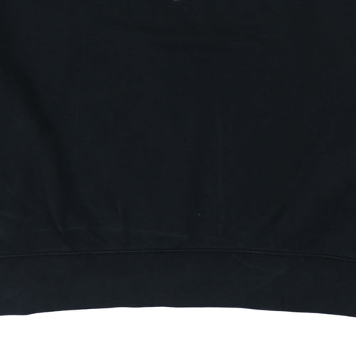 Nike Women Black XL Pullover Sweatshirt Crew Neck Logo Sportswear