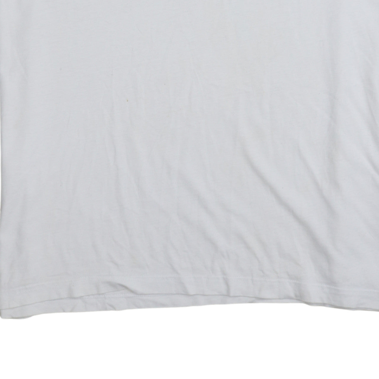 Adidas Men's White Navy XL Crew Neck Logo Sports T-Shirt