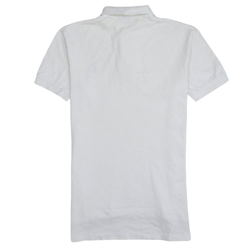 Ralph Lauren Men's White Cotton Polo Shirt Size S Classic Fit