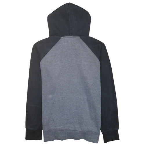 Superdry Men’s Grey & Black Pullover Hoodie 3XL Regular Fit