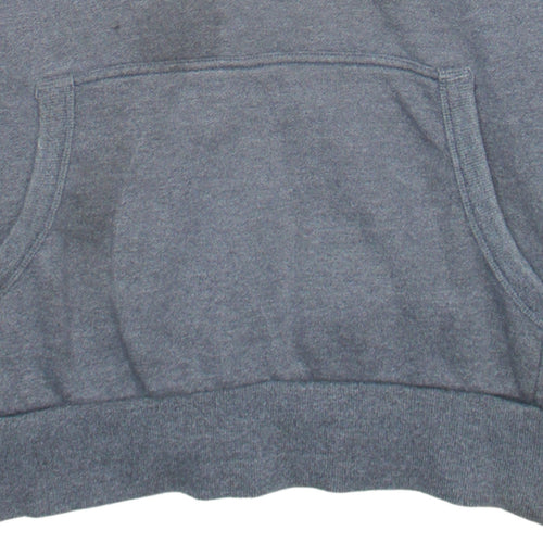 Superdry Men’s Grey & Black Pullover Hoodie 3XL Regular Fit