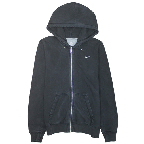 Nike Men's Black Full Zip Hoodie M Sportswear Fleece Sweatshirt