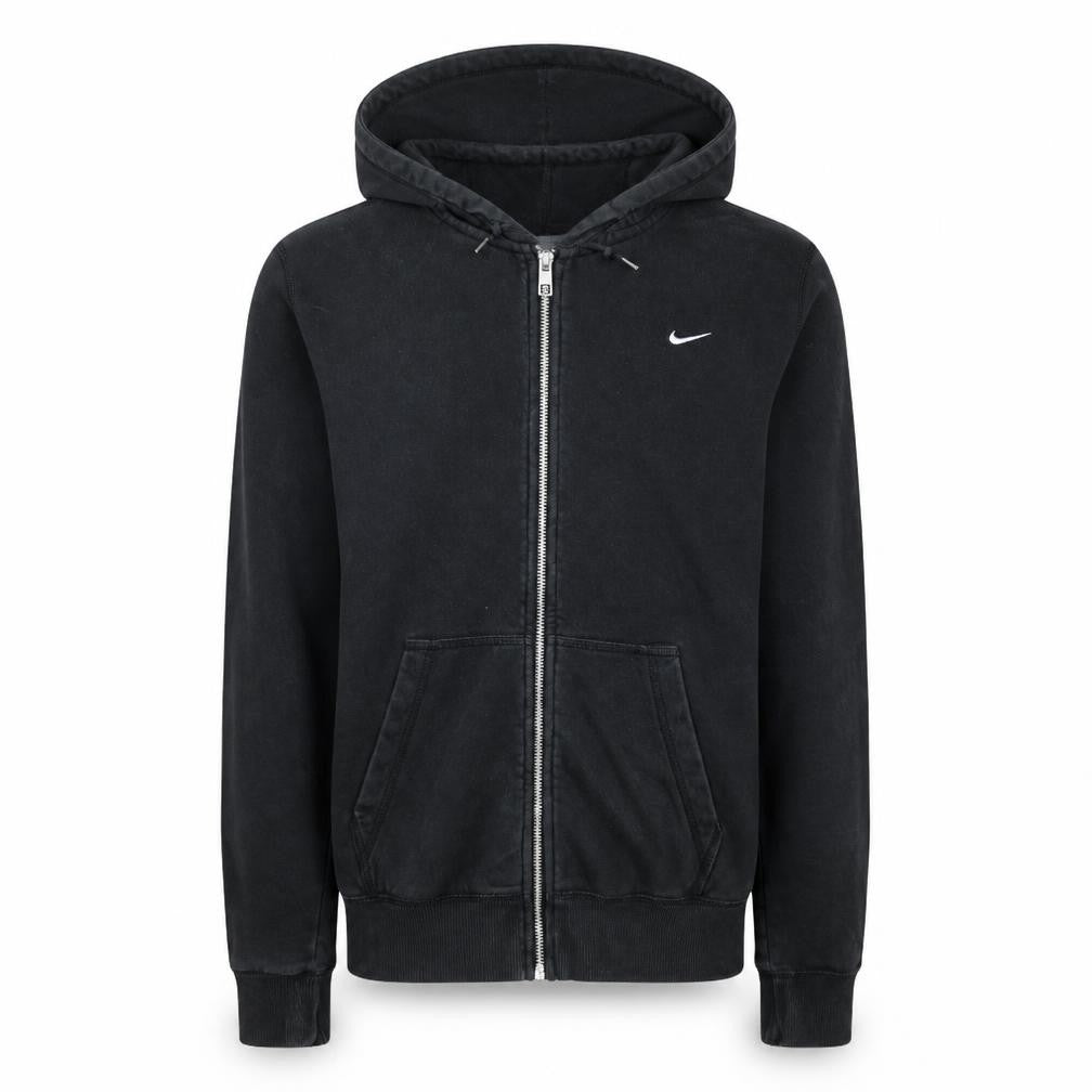 Nike Men's Black Full Zip Hoodie M Sportswear Fleece Sweatshirt