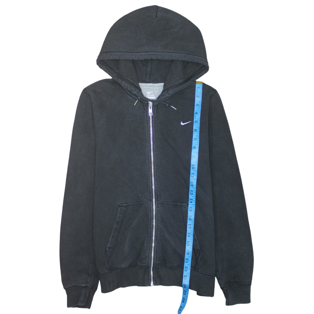 Nike Men's Black Full Zip Hoodie M Sportswear Fleece Sweatshirt