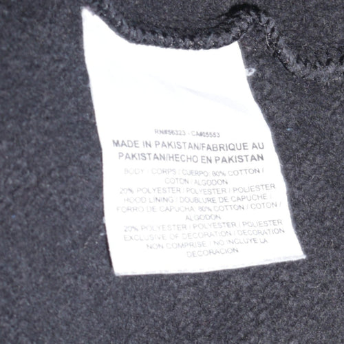 Nike Men's Black Full Zip Hoodie M Sportswear Fleece Sweatshirt