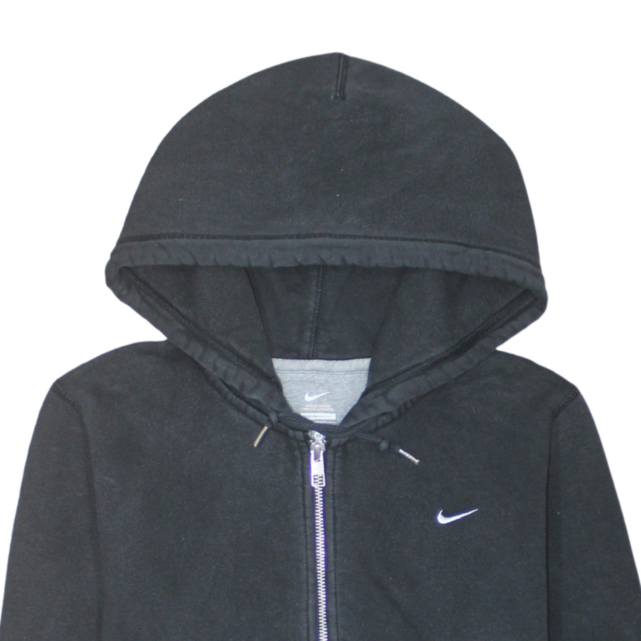 Nike Men's Black Full Zip Hoodie M Sportswear Fleece Sweatshirt