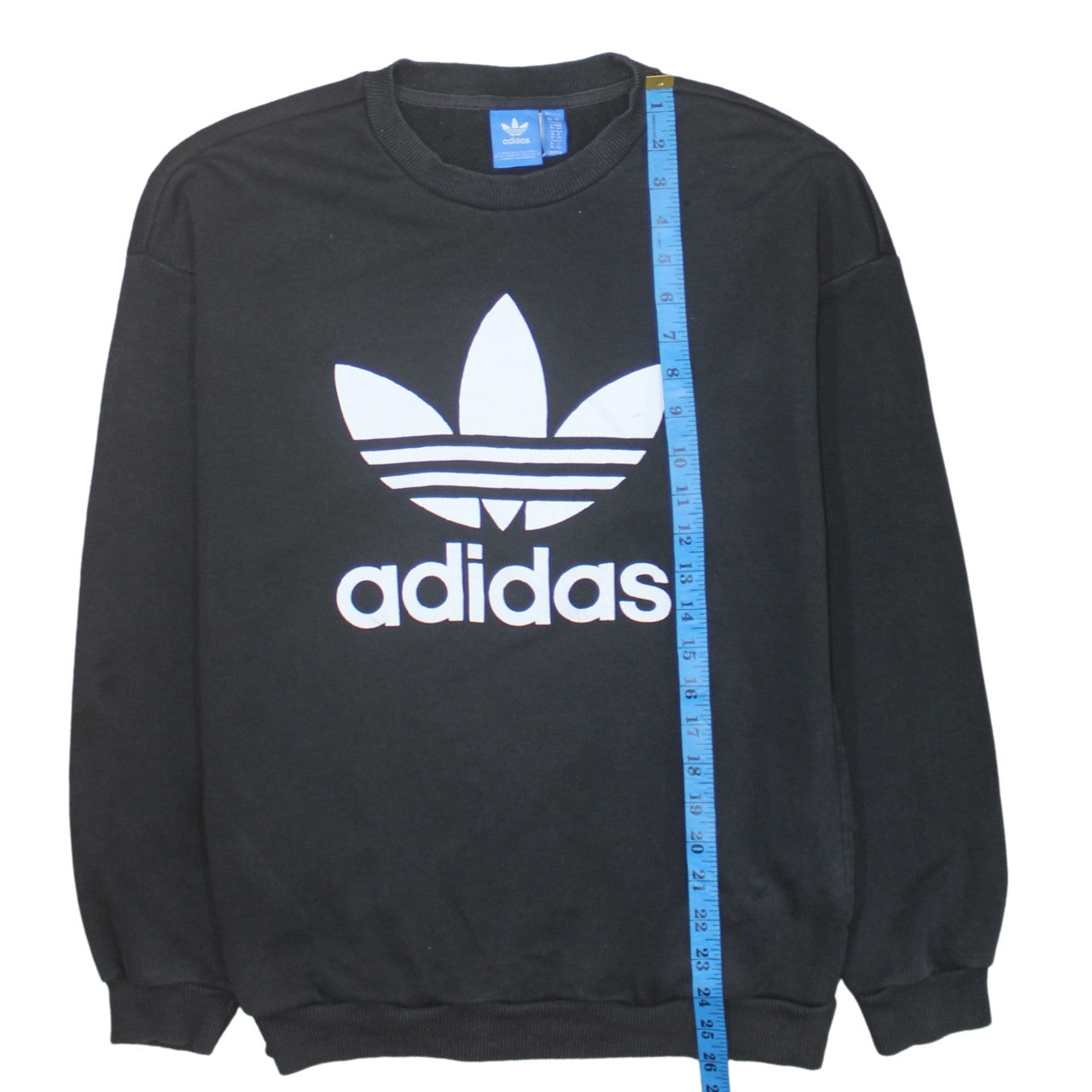 Adidas Women’s Black Crew Neck Pullover Sweatshirt Size 10