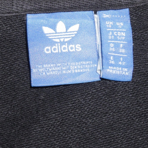 Adidas Women’s Black Crew Neck Pullover Sweatshirt Size 10
