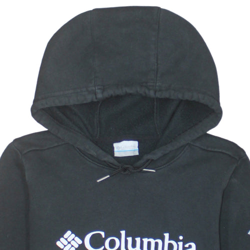 Columbia Men Black Pullover Hoodie Size S Fleece Outdoor