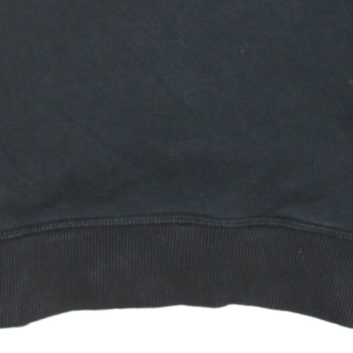 The North Face Boys Black Pullover Sweatshirt L Graphic Logo Crew Neck