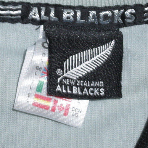 Adidas All Blacks Men's Grey V-Neck Long Sleeve Sweatshirt Size L