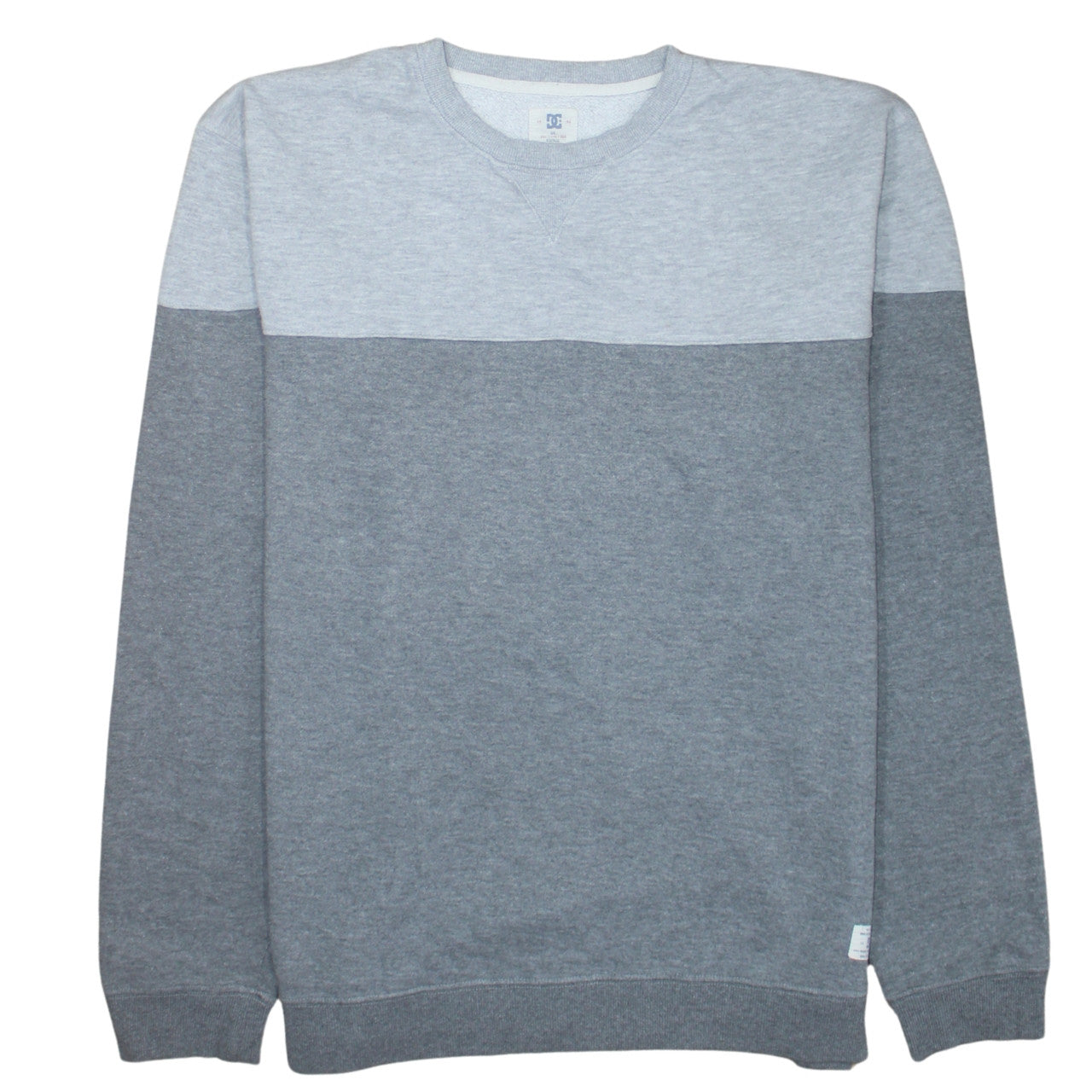 DC Shoes Men’s Grey 2XL Crew Neck Pullover Sweatshirt