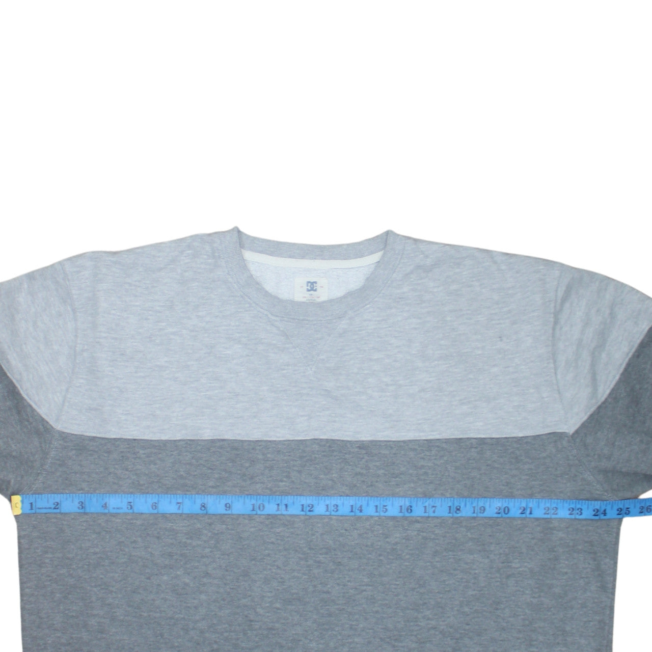 DC Shoes Men’s Grey 2XL Crew Neck Pullover Sweatshirt