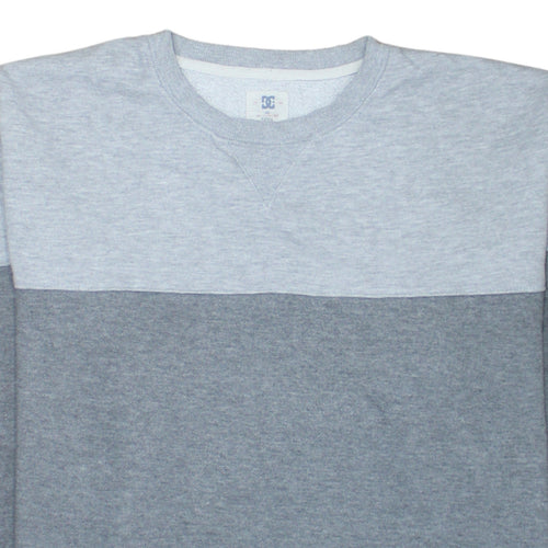 DC Shoes Men’s Grey 2XL Crew Neck Pullover Sweatshirt