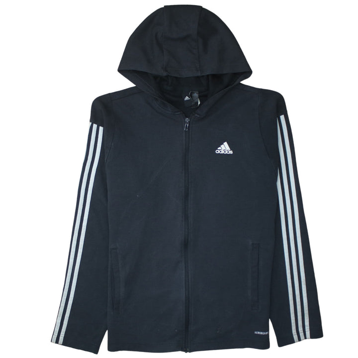 Adidas Men's Black Full Zip Hoodie Size L Sportswear