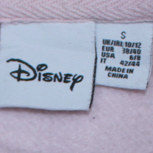 Disney Women Pink Minnie Mouse Pullover Hoodie Size Small