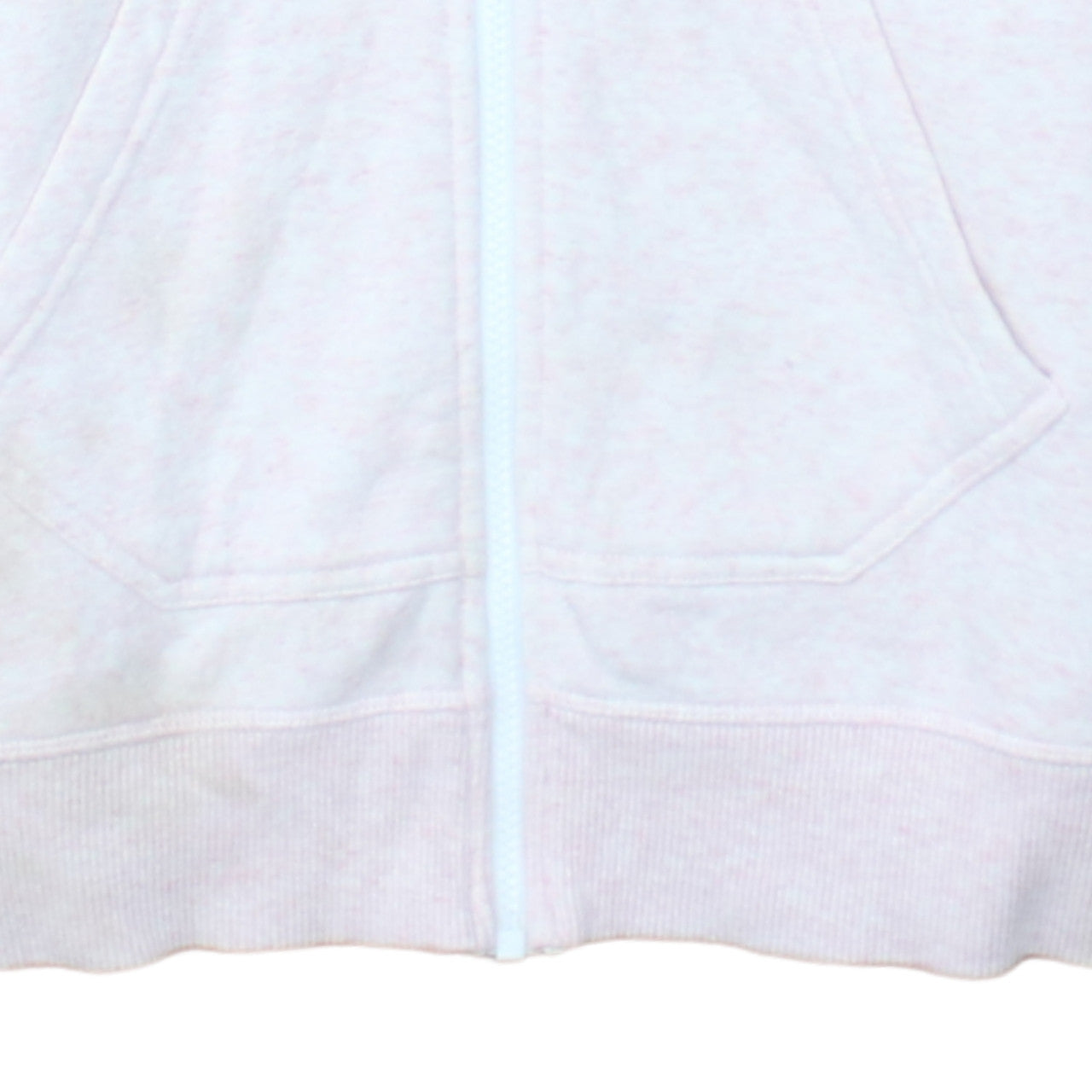 Adidas Womens Pink Full Zip Hoodie Size 10 Hooded Sweatshirt