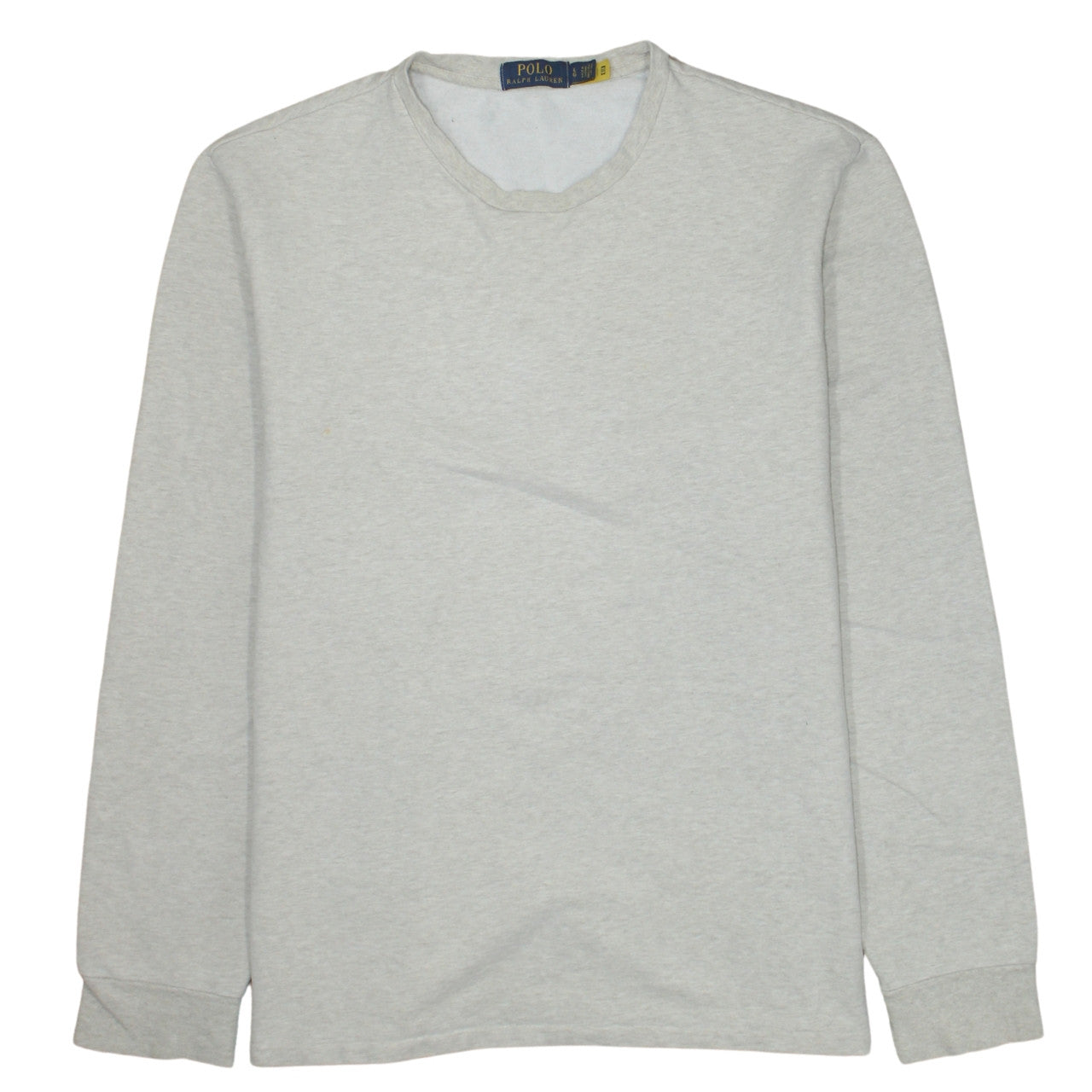 Polo Ralph Lauren Men's Grey Long Sleeve Pullover Sweatshirt L
