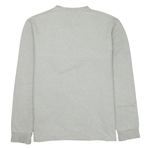 Polo Ralph Lauren Men's Grey Long Sleeve Pullover Sweatshirt L