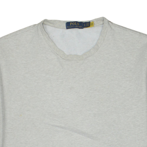 Polo Ralph Lauren Men's Grey Long Sleeve Pullover Sweatshirt L