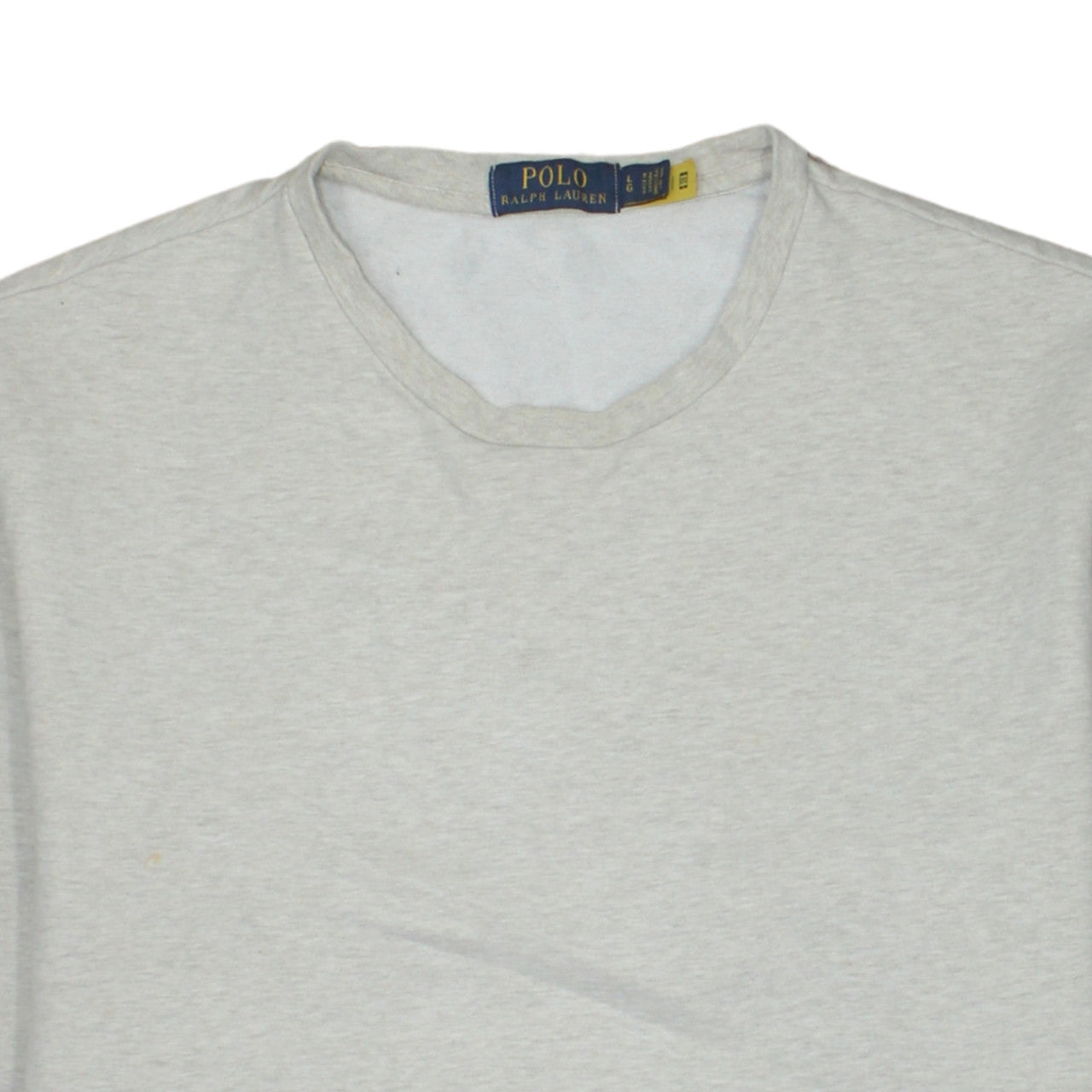 Polo Ralph Lauren Men's Grey Long Sleeve Pullover Sweatshirt L